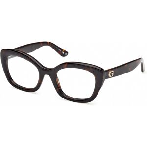 Guess Gu50225 Dark Havana 51/22/140 Woman Eyewear Frame Guess Gu50225 Dark Havana 51/22/140 Woman Eyewear Frame