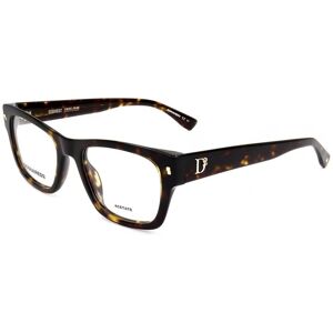 Dsquared2 D2 0044 Havana 51/19/145 Woman Eyewear Frame Dsquared2 D2 0044 Havana 51/19/145 Woman Eyewear Frame