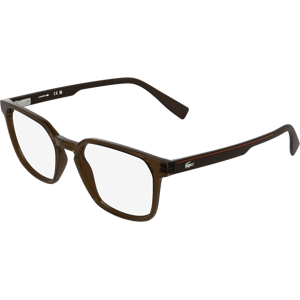 Lacoste L4006 210 Transparent Brown 53/19/140 Male Eyewear Frame Lacoste L4006 210 Transparent Brown 53/19/140 Male Eyewear Frame