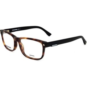 Dsquared2 D2 0009 Havana 56/17/145 Man Eyewear Frame Dsquared2 D2 0009 Havana 56/17/145 Man Eyewear Frame