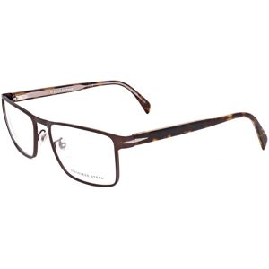 David Beckham Db 1067 05n Matte Brown Ruthenium 56/18/150 Man Eyewear Frame David Beckham Db 1067 05n Matte Brown Ruthenium 56/18/150 Man Eyewear Frame
