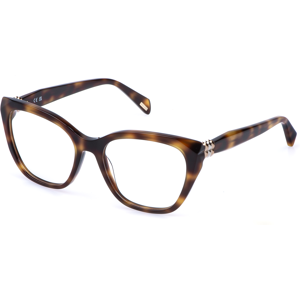 Police Vplt01 0752 Avana Scura Lucida 54/18/140 Woman Eyewear Frame Police Vplt01 0752 Avana Scura Lucida 54/18/140 Woman Eyewear Frame