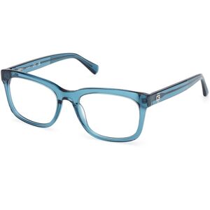 Guess Gu50251 087 Shiny Turquoise 56/19/145 Man Eyewear Frame Guess Gu50251 087 Shiny Turquoise 56/19/145 Man Eyewear Frame