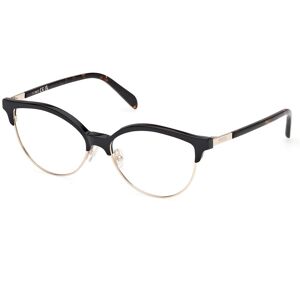 Emilio Pucci Pucci Ep5259 001 Shiny Black 55/15/140 Woman Eyewear Frame Emilio Pucci Pucci Ep5259 001 Shiny Black 55/15/140 Woman Eyewear Frame