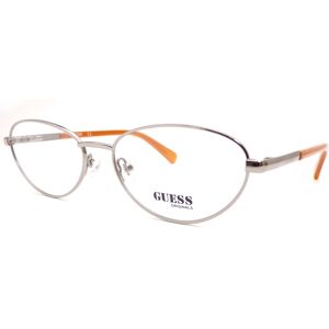 Guess Glasses Frame Shiny Ruthenium Amber 55mm Women'S Eyeglasses Gu8238 008 Guess Glasses Frame Shiny Ruthenium Amber 55mm Women'S Eyeglasses Gu8238 008