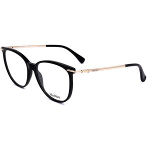 Max Mara MM5050 001 Shiny Black Eyewear Frames - Eyewear Frames Max Mara MM5050 001 Shiny Black Eyewear Frames - Eyewear Frames