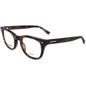 Dsquared2 D2 0078 Havana 48/23/145 Man Eyewear Frame Dsquared2 D2 0078 Havana 48/23/145 Man Eyewear Frame