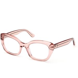 Guess Gu50225 072 Shiny Light Pink 51/22/140 Woman Eyewear Frame Guess Gu50225 072 Shiny Light Pink 51/22/140 Woman Eyewear Frame