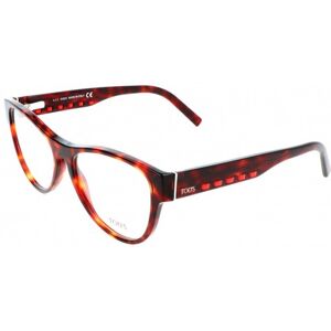 Tod'S Tod S To5180 Red Havana 53/15/140 Woman Eyewear Frame Tod'S Tod S To5180 Red Havana 53/15/140 Woman Eyewear Frame