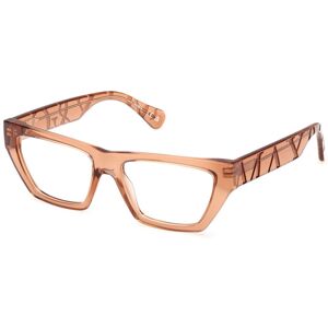 Max&co. Max &co Mo5185 072 Shiny Light Pink 52/16/140 Woman Eyewear Frame Max&co. Max &co Mo5185 072 Shiny Light Pink 52/16/140 Woman Eyewear Frame