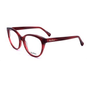 Max Mara Maxmara Mm5102 068 Red 52/17/140 Woman Eyewear Frame Max Mara Maxmara Mm5102 068 Red 52/17/140 Woman Eyewear Frame