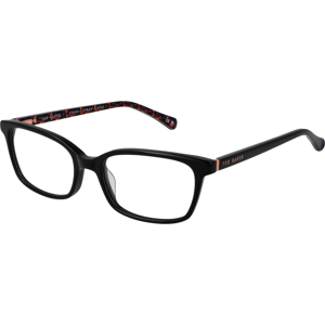 Ted Baker Eyeglasses Tb9119 001 Black Rectangle Full Rim Acetate Women Frames 52 Ted Baker Eyeglasses Tb9119 001 Black Rectangle Full Rim Acetate Women Frames 52