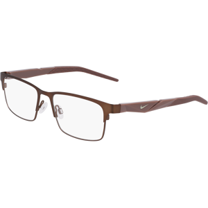 Nike 8154 N 201 Satin Brown Basalt 53/17/145 Male Eyewear Frame Nike 8154 N 201 Satin Brown Basalt 53/17/145 Male Eyewear Frame
