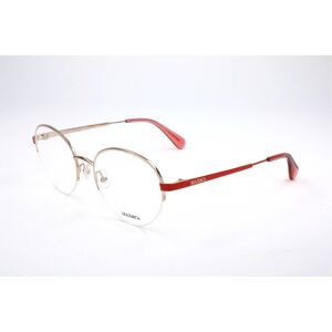 Max&co. Mo5101 028 Shiny Rose Gold 51/19/140 Woman Eyewear Frame Max&co. Mo5101 028 Shiny Rose Gold 51/19/140 Woman Eyewear Frame