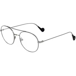 Moncler Ml5046 014 Shiny Light Ruthenium 53/19/145 Unisex Eyewear Frame Moncler Ml5046 014 Shiny Light Ruthenium 53/19/145 Unisex Eyewear Frame