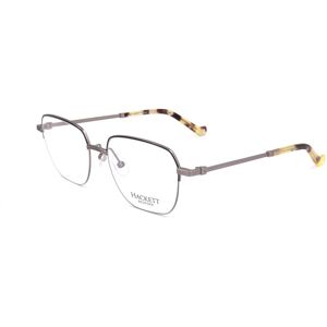 Hackett Bespoke Heb305 689 Matt Gun 52/17/145 Man Eyewear Frame Hackett Bespoke Heb305 689 Matt Gun 52/17/145 Man Eyewear Frame