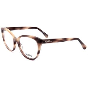 Max Mara Maxmara Mm5102 047 Light Brown 52/17/140 Woman Eyewear Frame Max Mara Maxmara Mm5102 047 Light Brown 52/17/140 Woman Eyewear Frame