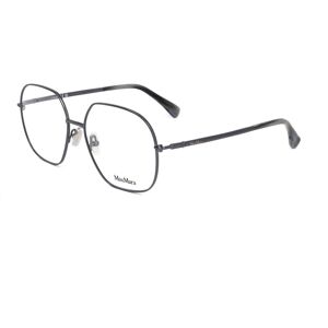 Max Mara Maxmara Mm5097 008 Shiny Gunmetal 55/16/135 Woman Eyewear Frame Max Mara Maxmara Mm5097 008 Shiny Gunmetal 55/16/135 Woman Eyewear Frame