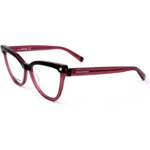 Dsquared2 Dq5273 077 Fuxia 52/15/140 Woman Eyewear Frame Dsquared2 Dq5273 077 Fuxia 52/15/140 Woman Eyewear Frame