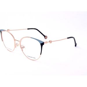 Carolina Herrera Her 0115 Lks Gold Blue 54/18/145 Woman Eyewear Frame Carolina Herrera Her 0115 Lks Gold Blue 54/18/145 Woman Eyewear Frame