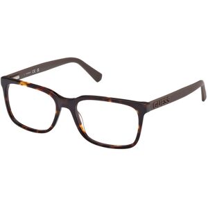 Guess Gu50187 052 Dark Havana 56/17/145 Man Eyewear Frame Guess Gu50187 052 Dark Havana 56/17/145 Man Eyewear Frame