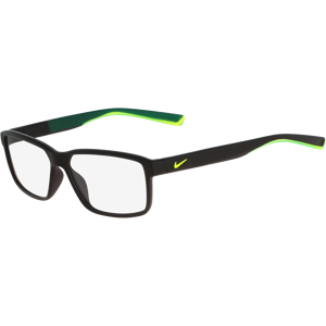 Nike 7092 N 001 Matte Black/volt 57/14/140 Male Eyewear Frame Nike 7092 N 001 Matte Black/volt 57/14/140 Male Eyewear Frame