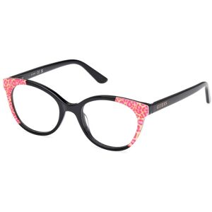 Guess Gu50267 005 Shiny Black 46/17/130 Girl Eyewear Frame Guess Gu50267 005 Shiny Black 46/17/130 Girl Eyewear Frame