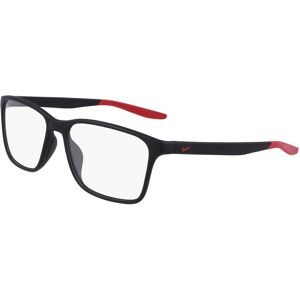 Nike 7117 N 006 Matte Black/gym Red 54/16/140 Male Eyewear Frame Nike 7117 N 006 Matte Black/gym Red 54/16/140 Male Eyewear Frame