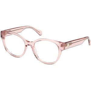 Max&co. Max &co Mo5180 072 Shiny Light Pink 52/18/140 Woman Eyewear Frame Max&co. Max &co Mo5180 072 Shiny Light Pink 52/18/140 Woman Eyewear Frame