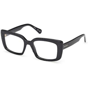 Max&co. Max &co Mo5206 001 Shiny Black 52/19/140 Woman Eyewear Frame Max&co. Max &co Mo5206 001 Shiny Black 52/19/140 Woman Eyewear Frame
