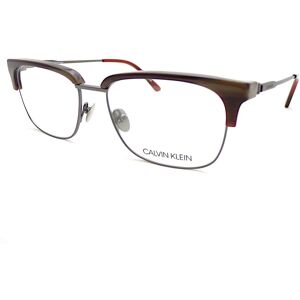 Calvin Klein Glasses Frame Chocolate Horn/ Gunmetal 52mm Eyeglasses Ck18124 209 Calvin Klein Glasses Frame Chocolate Horn/ Gunmetal 52mm Eyeglasses Ck18124 209