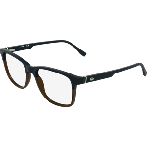 Lacoste L4002 410 Blue/transparent Brown 54/17/145 Male Eyewear Frame Lacoste L4002 410 Blue/transparent Brown 54/17/145 Male Eyewear Frame