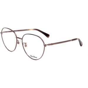 Max Mara Maxmara Mm5099 H 036 Shiny Dark Bronze 54/16/135 Woman Eyewear Frame Max Mara Maxmara Mm5099 H 036 Shiny Dark Bronze 54/16/135 Woman Eyewear Frame