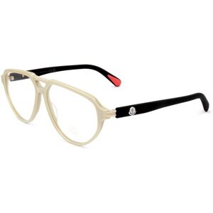 Moncler Ml5162 057 Shiny Beige 57/13/145 Man Eyewear Frame Moncler Ml5162 057 Shiny Beige 57/13/145 Man Eyewear Frame