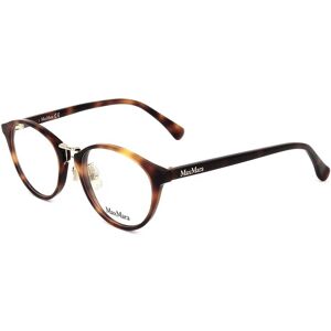 Max Mara Maxmara Mm5066 D 052 Dark Havana 50/19/145 Woman Eyewear Frame Max Mara Maxmara Mm5066 D 052 Dark Havana 50/19/145 Woman Eyewear Frame