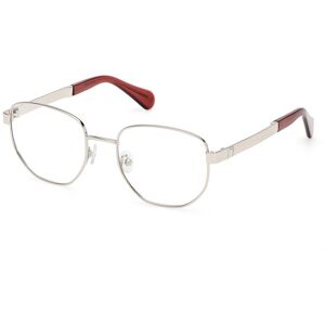 Max&co. Max &co Mo5183 016 Shiny Palladium 49/19/135 Woman Eyewear Frame Max&co. Max &co Mo5183 016 Shiny Palladium 49/19/135 Woman Eyewear Frame