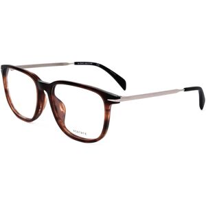 David Beckham Db 7074/f Ex4 Brown Horn 55/17/145 Man Eyewear Frame David Beckham Db 7074/f Ex4 Brown Horn 55/17/145 Man Eyewear Frame