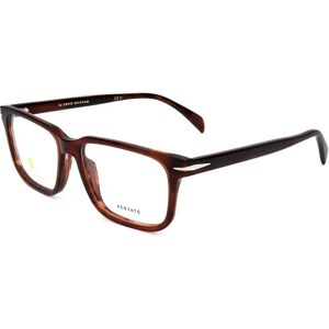 David Beckham Db 1022 Ex4 Brown Horn 52/16/145 Man Eyewear Frame David Beckham Db 1022 Ex4 Brown Horn 52/16/145 Man Eyewear Frame