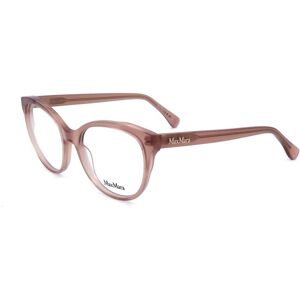 Max Mara Maxmara Mm5102 072 Shiny Pink 52/17/140 Woman Eyewear Frame Max Mara Maxmara Mm5102 072 Shiny Pink 52/17/140 Woman Eyewear Frame