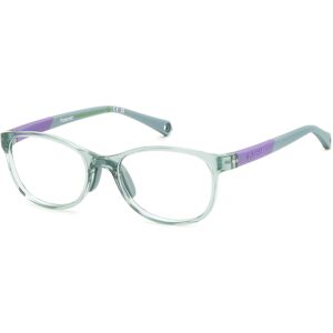 Polaroid Kids D834 Green Rectangular Eyewear Frames Polaroid Kids D834 Green Rectangular Eyewear Frames