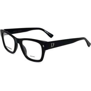 Dsquared2 D2 0044 Ans Black Dark Ruthenium 51/19/145 Woman Eyewear Frame Dsquared2 D2 0044 Ans Black Dark Ruthenium 51/19/145 Woman Eyewear Frame