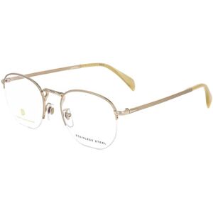 David Beckham Db 1087 Ida Gold Beige Horn 50/21/150 Man Eyewear Frame David Beckham Db 1087 Ida Gold Beige Horn 50/21/150 Man Eyewear Frame