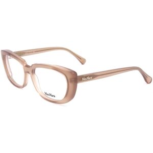 Max Mara Maxmara Mm5114 045 Shiny Light Brown 54/16/140 Woman Eyewear Frame Max Mara Maxmara Mm5114 045 Shiny Light Brown 54/16/140 Woman Eyewear Frame