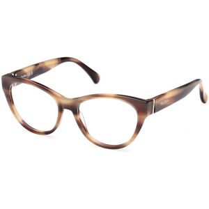Max Mara Maxmara Mm5205 047 Light Brown/horn 52/16/140 Woman Eyewear Frame Max Mara Maxmara Mm5205 047 Light Brown/horn 52/16/140 Woman Eyewear Frame