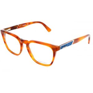 Diesel Dl5256 Red Havana 51/18/145 Unisex Eyewear Frame Diesel Dl5256 Red Havana 51/18/145 Unisex Eyewear Frame