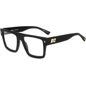 Dsquared2 D2 0147 807 Black 54/19/145 Man Eyewear Frame Dsquared2 D2 0147 807 Black 54/19/145 Man Eyewear Frame