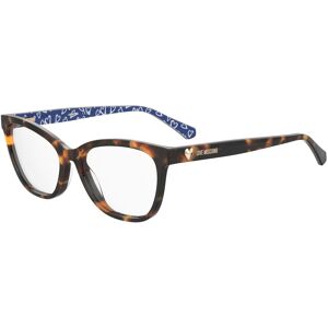 Moschino Love Mol639 Havana Pattern 54/16/140 Woman Eyewear Frame Moschino Love Mol639 Havana Pattern 54/16/140 Woman Eyewear Frame