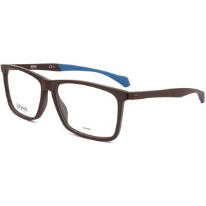 Hugo Boss Boss 1116 Yz4 Matte Brown 57/15/145 Man Eyewear Frame Hugo Boss Boss 1116 Yz4 Matte Brown 57/15/145 Man Eyewear Frame