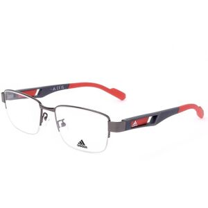 adidas Sport Sp5037 008 Shiny Gunmetal 53/17/145 Man Eyewear Frame adidas Sport Sp5037 008 Shiny Gunmetal 53/17/145 Man Eyewear Frame