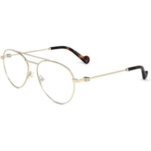 Moncler ML5023 Gold Pilot Sunglasses - Sunglasses Moncler ML5023 Gold Pilot Sunglasses - Sunglasses